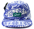 Chuck originals ''WINTER Camper'' 5パネルCAP　ブルー