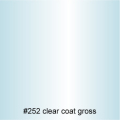 #252 clear coat gross　クリアースプレーつやあり