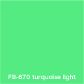 FLAME 670 turquoise light