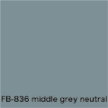 FLAME 836 middle grey neutral