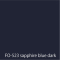 Flame orange sapphire blue dark FO-523