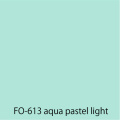 Flame orange aqua pastel light FO-613
