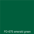 Flame orange emerald green FO-675