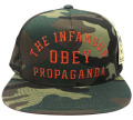 OBEY INFAMOUS スナップバック CAP カモ