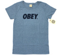 OBEY  ''FONT'' Tシャツ 2色展開