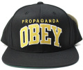 【SALE】 OBEY THROWBACK スナップバック CAP　ブラック/ゴールド