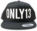 ONLY13  BIG LOGO スナップバックCAP(蓄光刺繍）