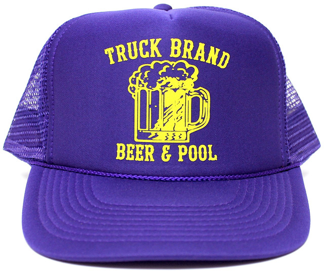 TRUCK BRAND　メッシュキャップ　BEER&POOL