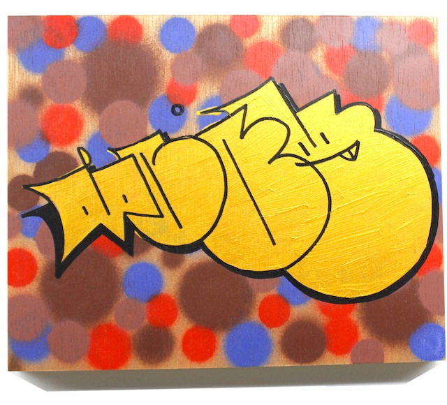 VERYONE 直筆ウッドパネル　F3サイズ（27.3cm×22cm)　