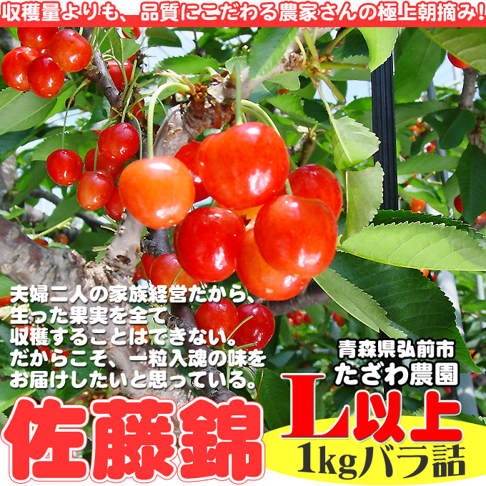 さくらんぼ　田澤農園