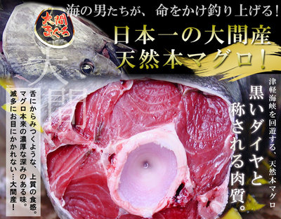 大間産本まぐろ 赤身300g （150g×2）】