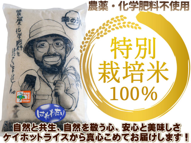 農薬・化学肥料不使用 幸の米農園 荒関さんの【青森県産 特別