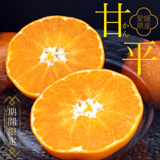愛媛県産みかん 甘平 贈答用 約3kg 4L（8玉）】かんぺい カンペイ 愛媛 