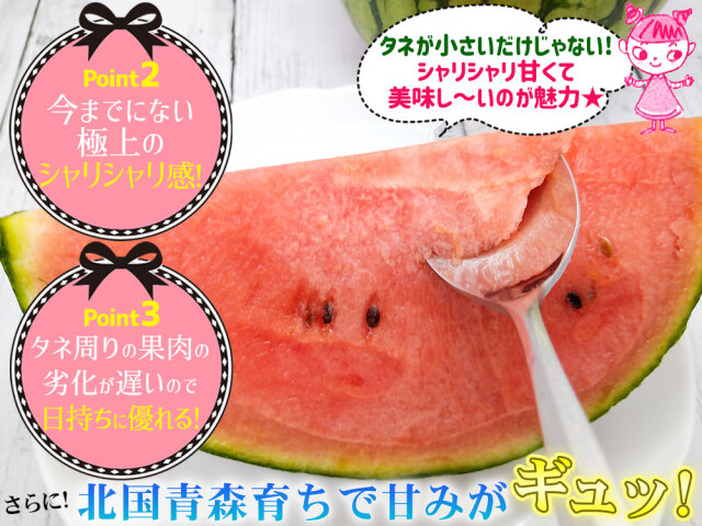 小玉スイカ 送料無料 【青森県産 小玉すいか ピノガール 5kg以上】 ご