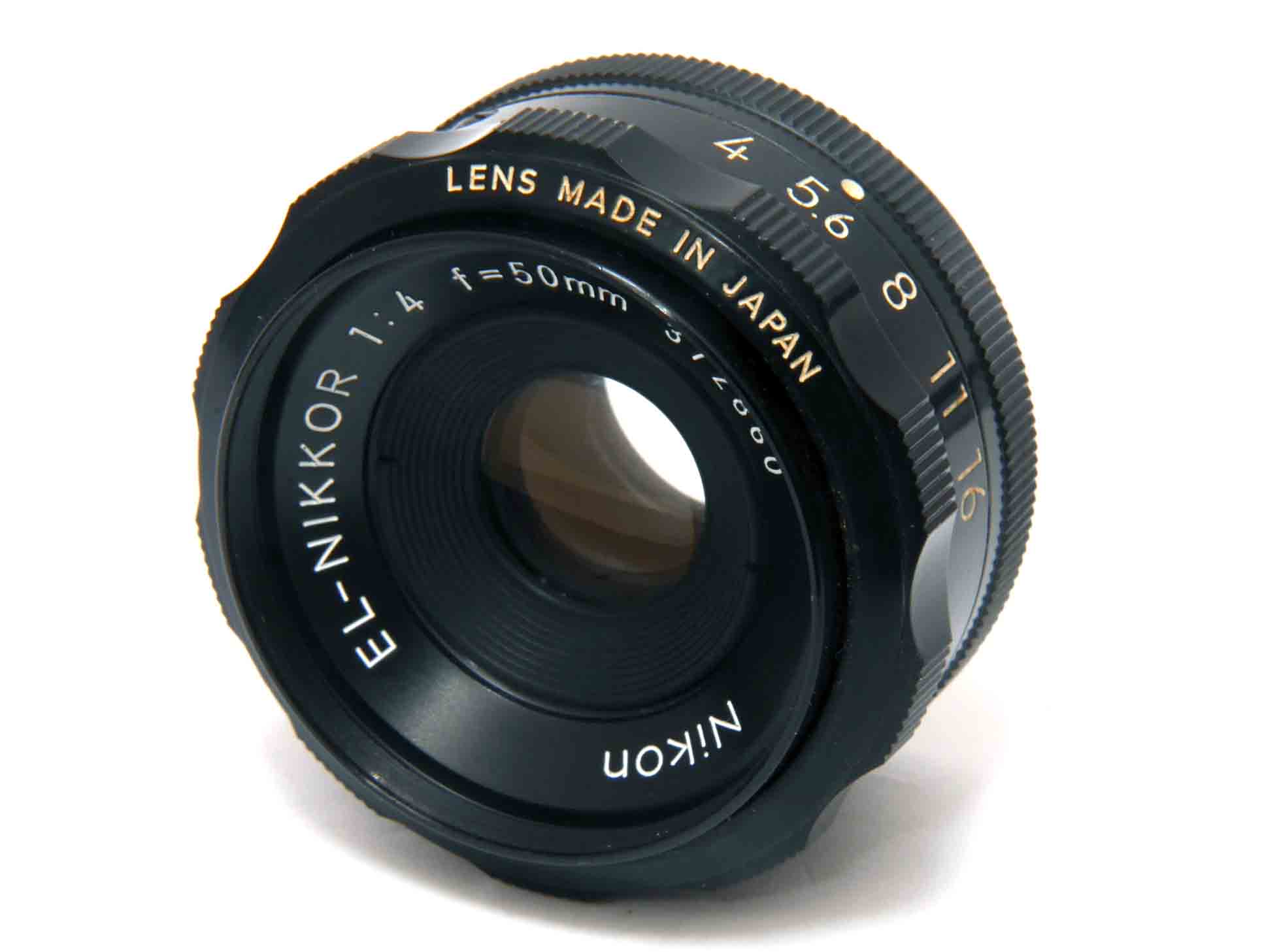 日本製　ニコン　ＥＬニッコール　５０ｍｍ４　クラシック