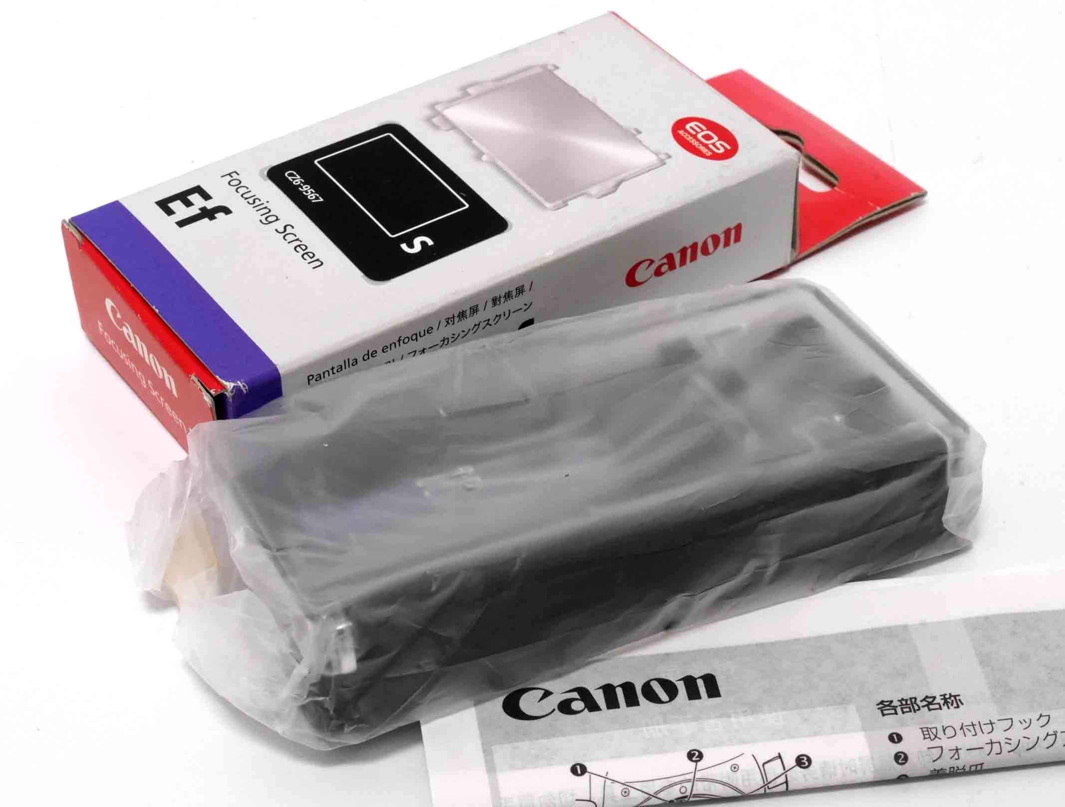 日本製　キヤノン フォーカシングスクリーン　Ef S