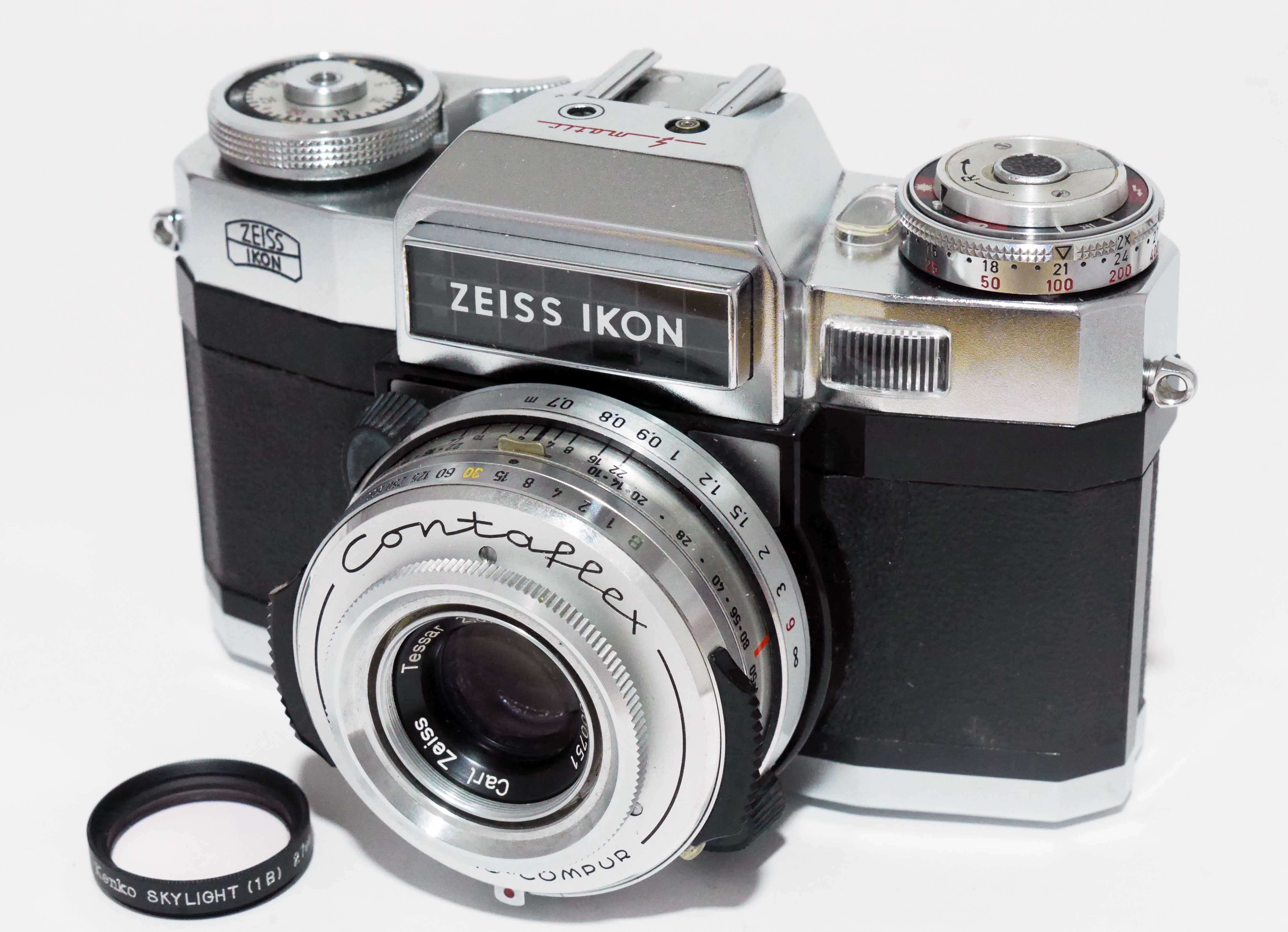 ドイツ製　ZEISS-IKON　コンタフレックス  スーパーB ｗ/Tessar 50mm2.8