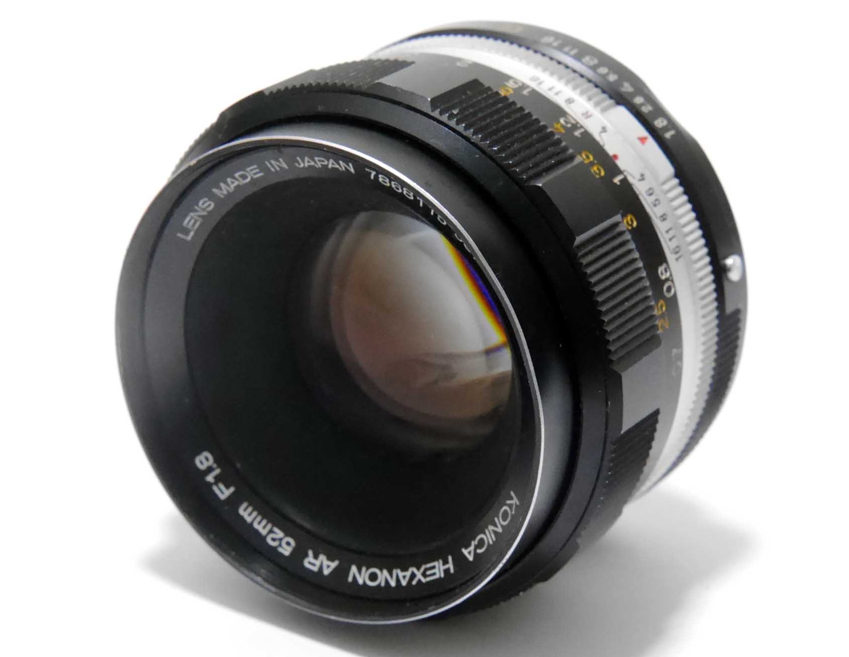 日本製　コニカ  ヘキサノン AR 52mm1.8