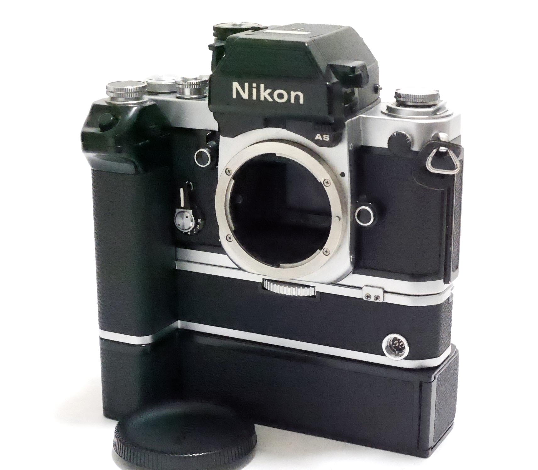 日本製　ニコン Ｆ２ フォトミック AS + MD-2 + MB-1
