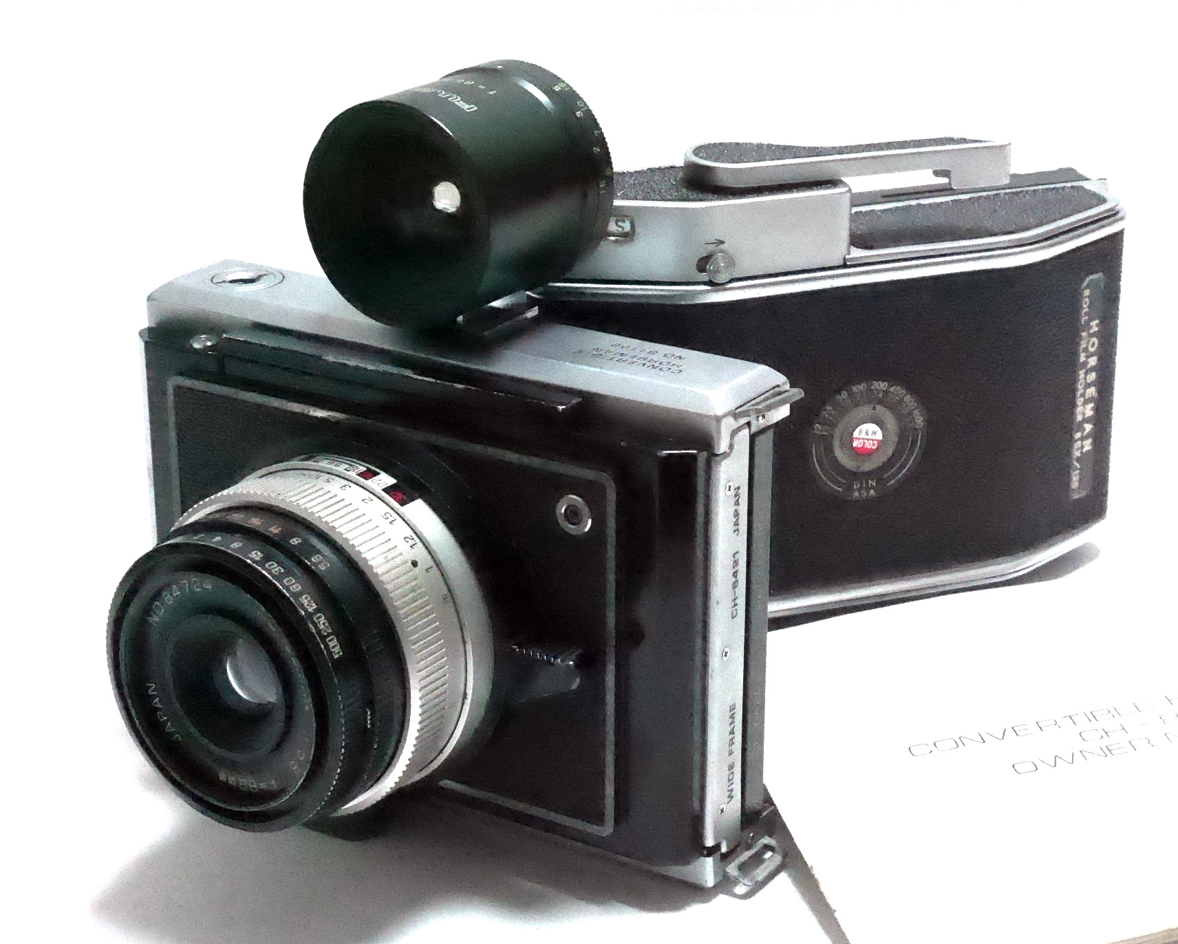 HOSEMAN CONCERTIBLE ホースマン コンバーチブル 中判カメラ Convertible Horseman ホースマン | foto-poohのブログ 写真と