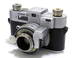 ツアイスのKodak Anastigmat 大型 中型用のレンズ コダックの４番 コダック コダック Kodak-Anastigmat Ektar 5c/3.5 （Lマウント