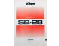 ニコン　スピードライト　SB-２８　取り説・使用書