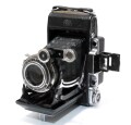 ドイツ製　スーパー イコンタ ６Ｘ９ V 型　ｗ/カール・ツァイス・テッサー 10.5ｃｍ3.5 　コンパー搭載機