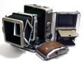日本製  ウィスタ ４５+ ロールフィルムスライダー換装 + 6X9フィルムホルダー他