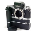 日本製　ニコン Ｆ２ フォトミック AS + MD-2 + MB-1