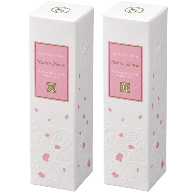 ヘヴンシャワー２本セットの化粧箱