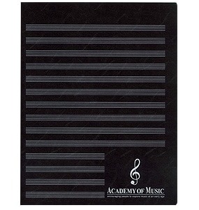 ライティングファイル/ト音記号ブラック ピアノ教室発表会記念品 音楽雑貨 吉澤 セトクラフト お取り寄せ商品 引き出物 記念品 音楽雑貨 音符 ピアノモチーフ ト音記号 ピアノ雑貨