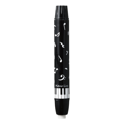 Piano line スティック消しゴム お取り寄せ商品 引き出物 記念品 音楽雑貨 音符 ピアノモチーフ ト音記号 ピアノ雑貨