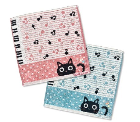ポップたま タオルハンカチ お取り寄せ商品 引き出物 記念品 音楽雑貨 音符 ピアノモチーフ ト音記号 ピアノ雑貨