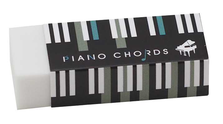 消しゴム ピアノコード お取り寄せ商品 引き出物 記念品  【音楽雑貨 音符・ピアノモチーフ】ト音記号 ピアノ雑貨ｃ