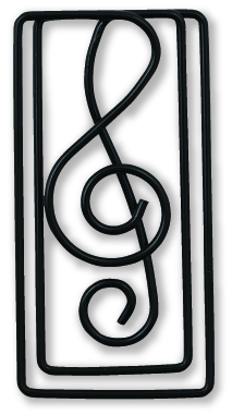 オーナメントクリップ お取り寄せ商品 引き出物 記念品  音楽雑貨 音符・ピアノモチーフト音記号 ピアノ雑貨ｃ