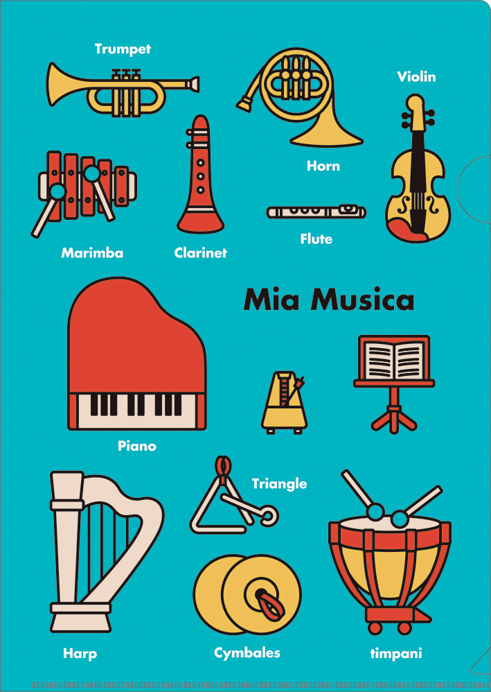 トリックファイル ミア ムジカお取り寄せ商品 引き出物 記念品  【音楽雑貨 音符・ピアノモチーフ】ト音記号 ピアノ雑貨ｃ