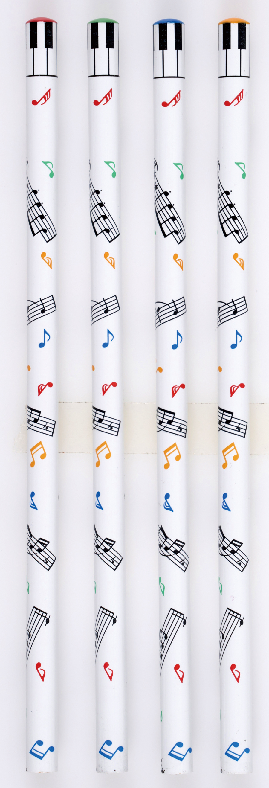 オンプケンバン鉛筆　HB♪　※お取り寄せ商品 引き出物 記念品 音楽雑貨 音符 ピアノモチーフ ト音記号 ピアノ雑貨