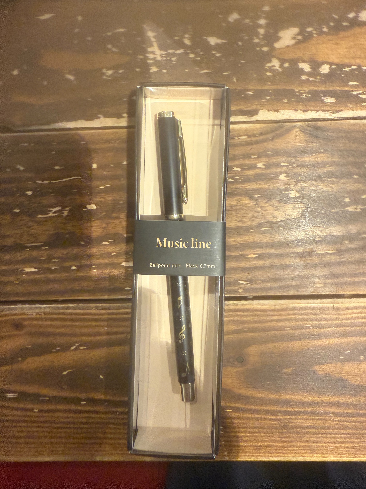 Music line ボールペン  ピアノ教室発表会記念品 ラッピングが可愛い お取り寄せ商品 引き出物 記念品 音楽雑貨 音符 ピアノモチーフ ト音記号 ピアノ雑貨