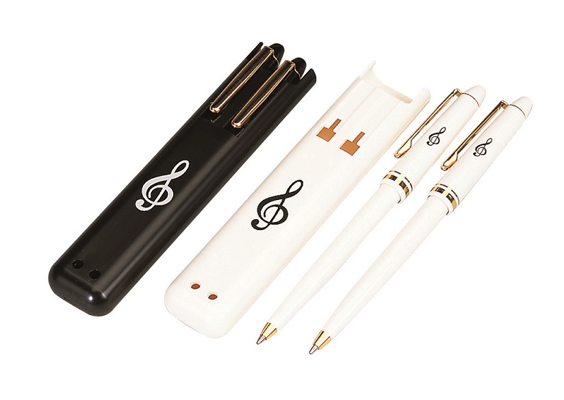 ペアセット M シャーペン&ボールペン 音楽雑貨 ピアノ雑貨 お取り寄せ商品 音符 ピアノ 楽器