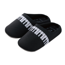 Piano line ルームシューズ♪　※お取り寄せ商品 引き出物 記念品  【音楽雑貨 音符・ピアノモチーフ】ト音記号 ピアノ雑貨ｃ
