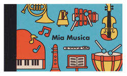 ミニメモ ミア ムジカ お取り寄せ商品 引き出物 記念品  【音楽雑貨 音符・ピアノモチーフ】ト音記号 ピアノ雑貨ｃ