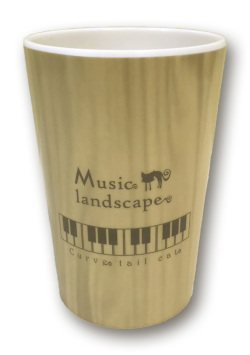 フリーカップ お取り寄せ商品 引き出物 記念品 音楽雑貨 音符 ピアノモチーフ ト音記号 ピアノ雑貨