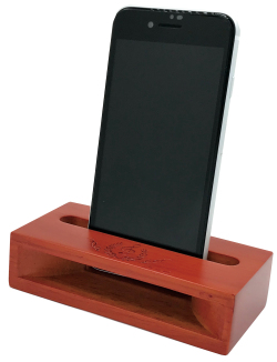 クレドソル 木製スマホスピーカー お取り寄せ商品 引き出物 記念品 音楽雑貨 音符 ピアノモチーフ ト音記号 ピアノ雑貨
