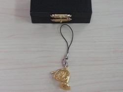 ホルンのミニチュアストラップ お取り寄せ商品 吹奏楽部 卒業記念品 ブラスバンド