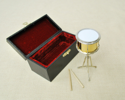 ミニチュア楽器 スネアドラム 赤or金は選べません お取り寄せ商品 楽器 音楽雑貨 ブラスバンド