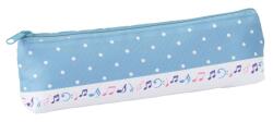 ペンケース　パステル音符♪　※お取り寄せ商品 引き出物 記念品  【音楽雑貨 音符・ピアノモチーフ】ト音記号 ピアノ雑貨ｃ