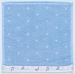 タオルハンカチ　パステル音符♪　※お取り寄せ商品 引き出物 記念品  【音楽雑貨 音符・ピアノモチーフ】ト音記号 ピアノ雑貨ｃ