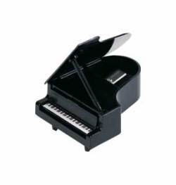 コンサートピアノ型 鉛筆削り ブラック お取り寄せ商品 音楽雑貨 音符 ピアノモチーフ グランドピアノ