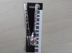 音符スプーン＆フォーク お取り寄せ商品 音符 小物 音楽雑貨 プチギフト 結婚式 卒業記念 入学