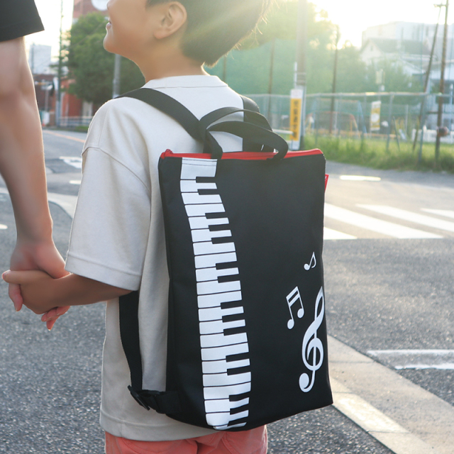 2way リュックバッグ♪※お取り寄せ商品 【音楽雑貨 音符 ☆【ト